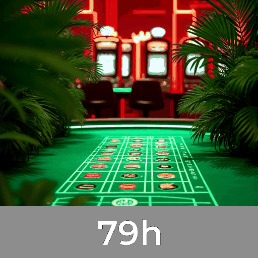 79h: Caça-níqueis com jackpots, Jogos de Mesa e Real Dealers